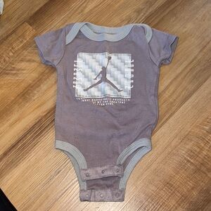 Jordan Gray Baby One Piece